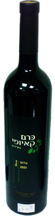 Carmel Shiraz Kayoumi (750 ml.)      