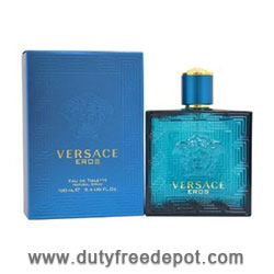 Versace Eros Eau De Toilette Spray  (100 ml./3.4 oz.)