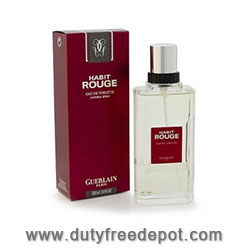 Guerlain Habit Rouge Eau De Toilette Spray (100 ml./3.4 oz.)