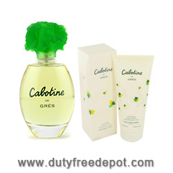 Gres Cabotine Paris Je T'aime Set (EdT 50ml, Body Lotion 50ml, Toiletry Bag)