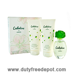 Gres Cabotine Duty Free Trio (EdT 100ml, Body Lotion 200ml, Shower Gel 200ml)