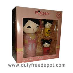 Kokeshi Litchee Set of 2 Nail Lacquers + 1 Eau de Toilette (50 ml./1.7 oz.)