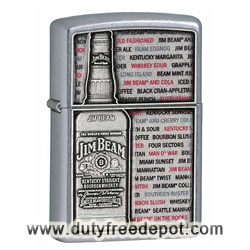 Zippo 28344 Jim Beam's Emblem Windproof Pocket Lighter