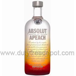 Absolut Peach Vodka  40% (1L)  