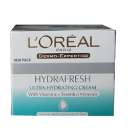 Loreal Hydrafresh Ultra-Hydrating Cream (50 ml./1.7 oz.)