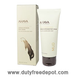 Ahava Intensive Leave On Foot Cream  (100 ml./3.4 oz.)