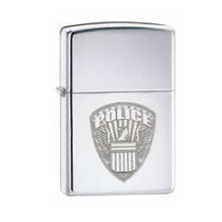 Zippo US Police High Polish Chrome Lighter (model: 24702)