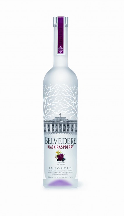 Belvedere Black Raspberry  40%(1L)